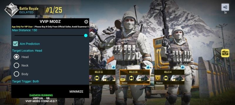 VIP for Call of Duty: Mobile — screenshot 2
