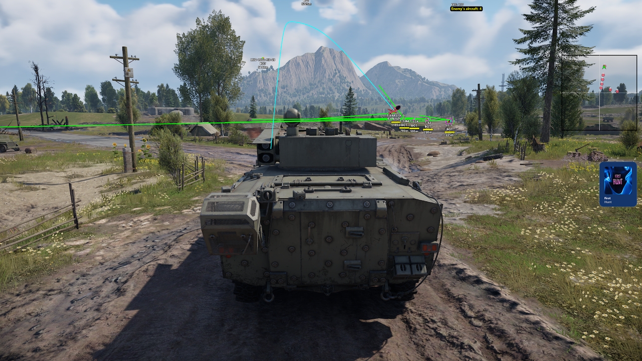 firsthunt для War Thunder — скриншот 3
